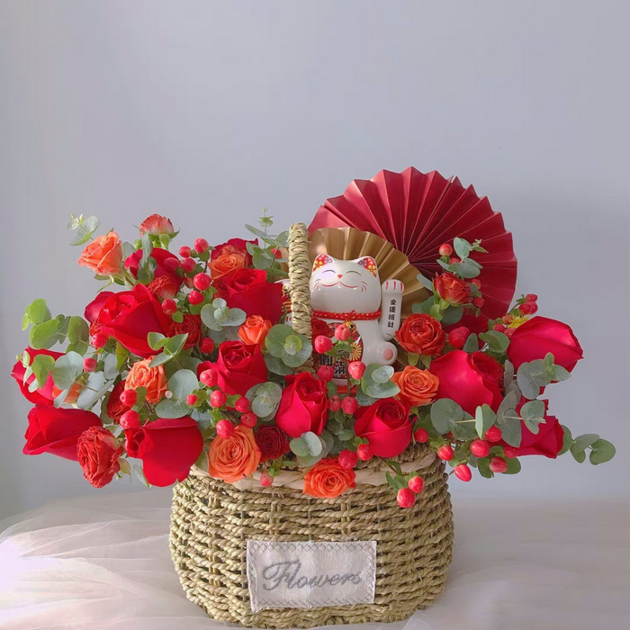 Florist Pick Small Basket-BSK14