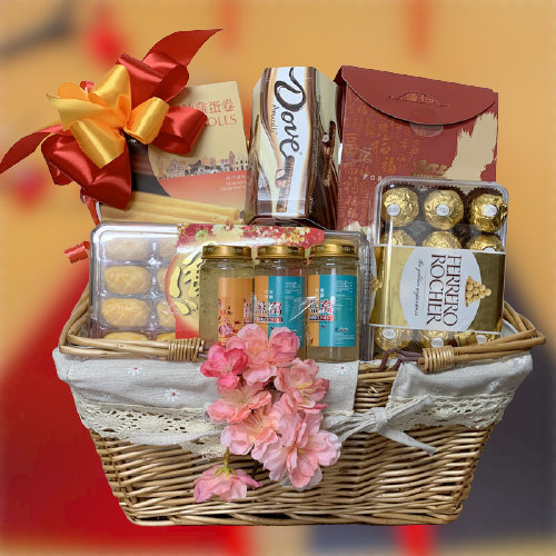 Lunar Happiness-Chinese New Year Gift Basket-CNYGB6