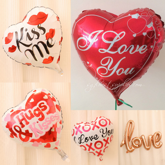 Balloon \"I Love You\"  Theme