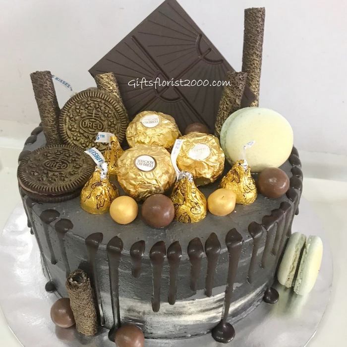 Chocolate Drip Cake One Kg