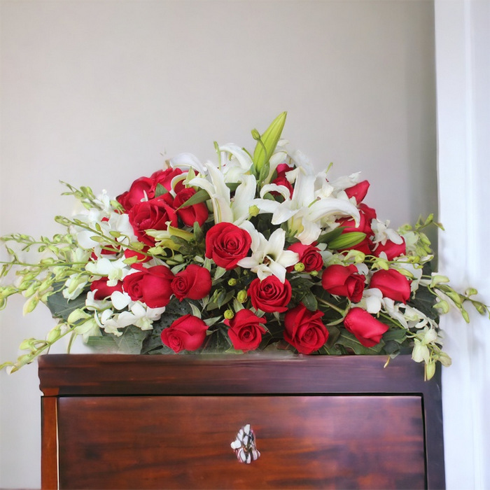 Red Roses-Centerpiece Flowers 15