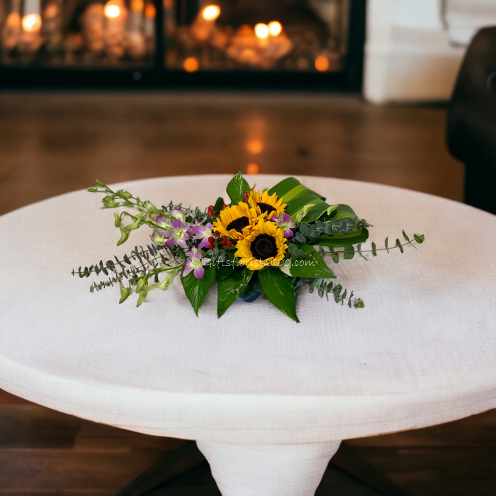 Country Theme Sunflowers-Centerpiece Flowers 3