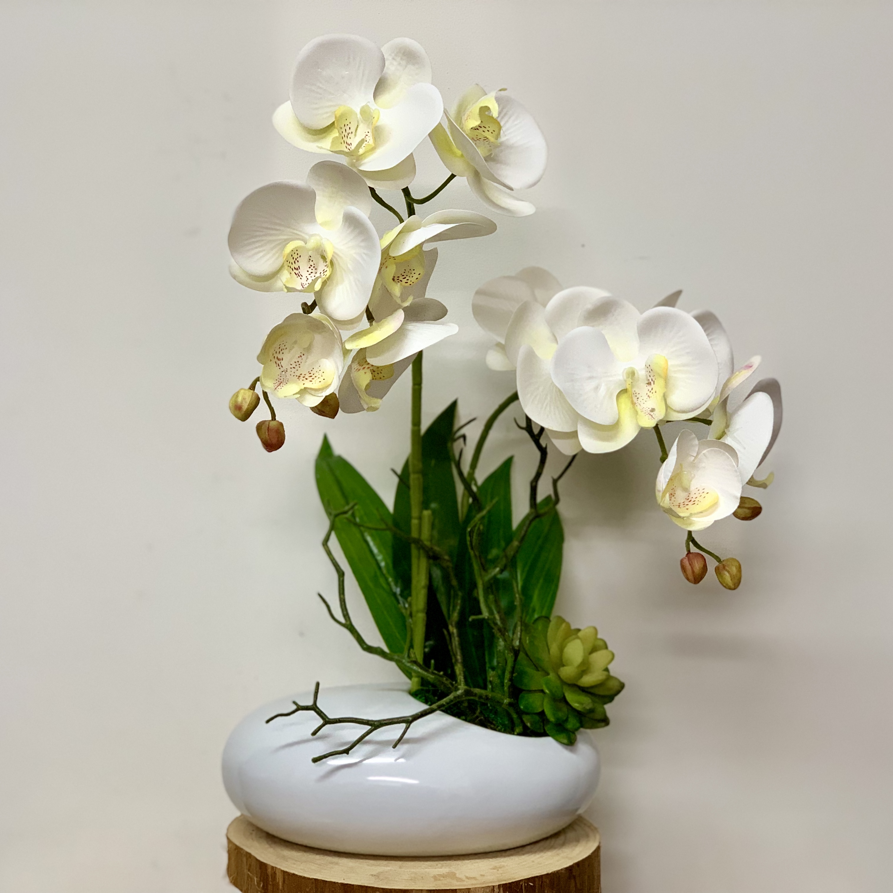 Classic Beauty-Silk Orchid Arrangement 21