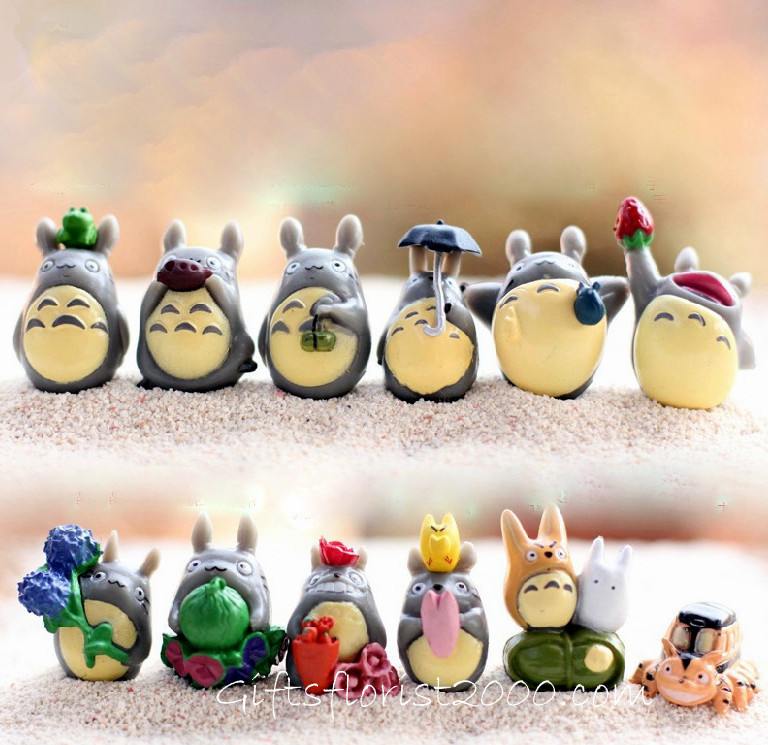 Totoro Collections 12pcs Set CatBus