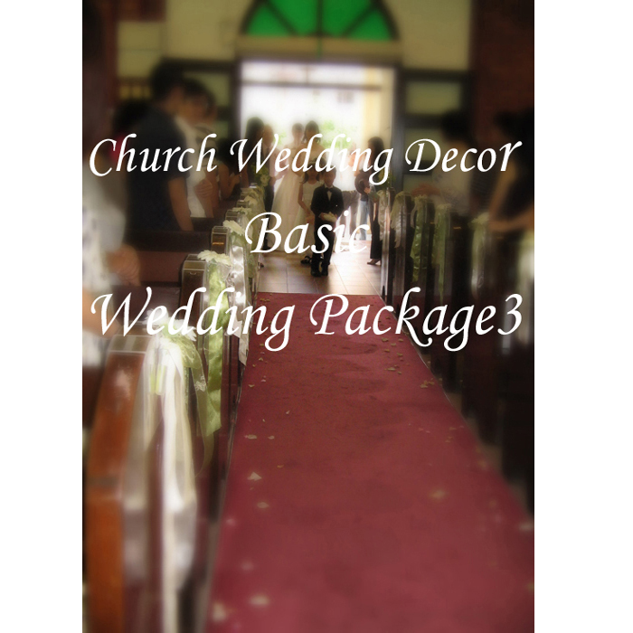 Church Wedding Flowers & Decor Basic-Wedding Package3