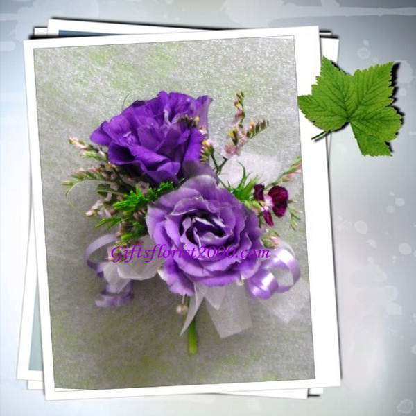 Eustoma Flowers-Corsage 12