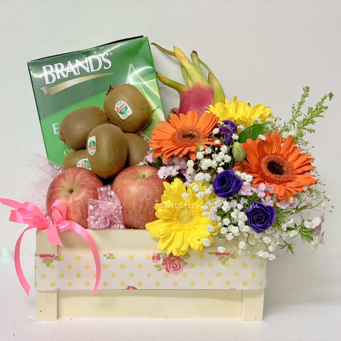 Tonic & Fruits Flowers Box-FB7