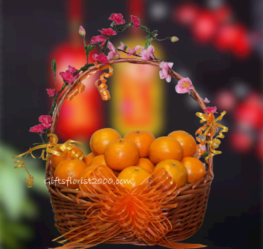 Good Luck 好运连连-Chinese New Year Gift Basket-CNYGB2