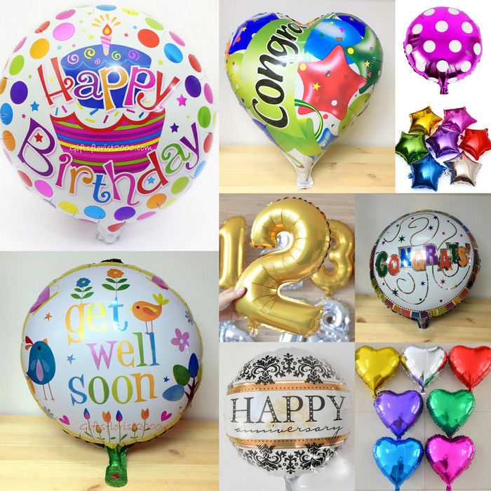 All Occasion Helium Balloons 18 Inch