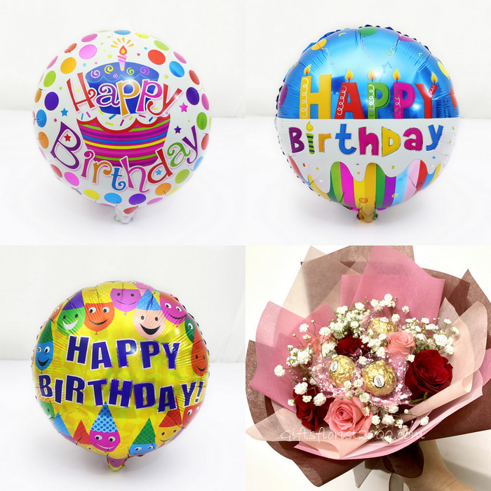 Balloons, Roses & Chocolate-BD6