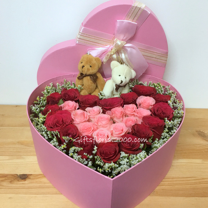 Sweet Heart Roses-BD9