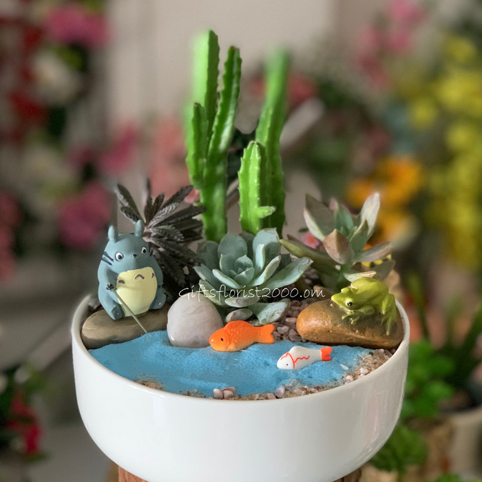 Custom Design Cactus & Succulent Garden-CPG19