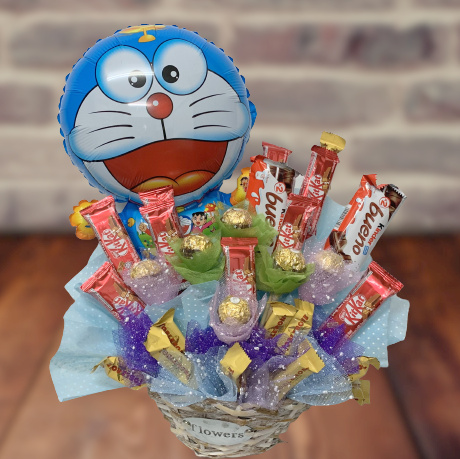 Doraemon Chocolate Candy Basket-CB4