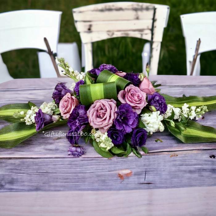 Shade Of Purple-Centerpiece Flowers 5