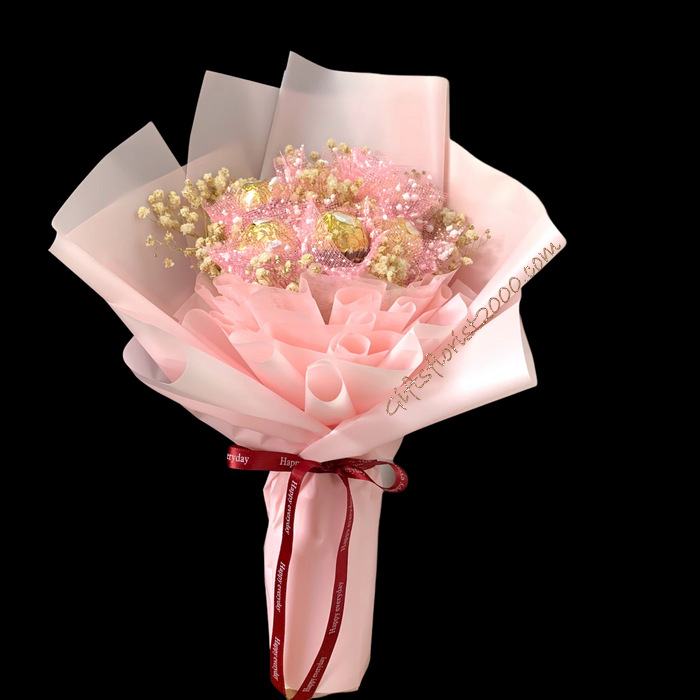 Chocolate & Dried Flowers-Chocolate Bouquet 10