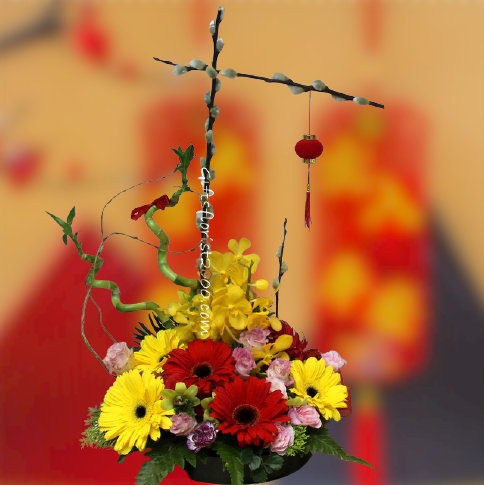 Celebration CNY Flowers-CNYF2