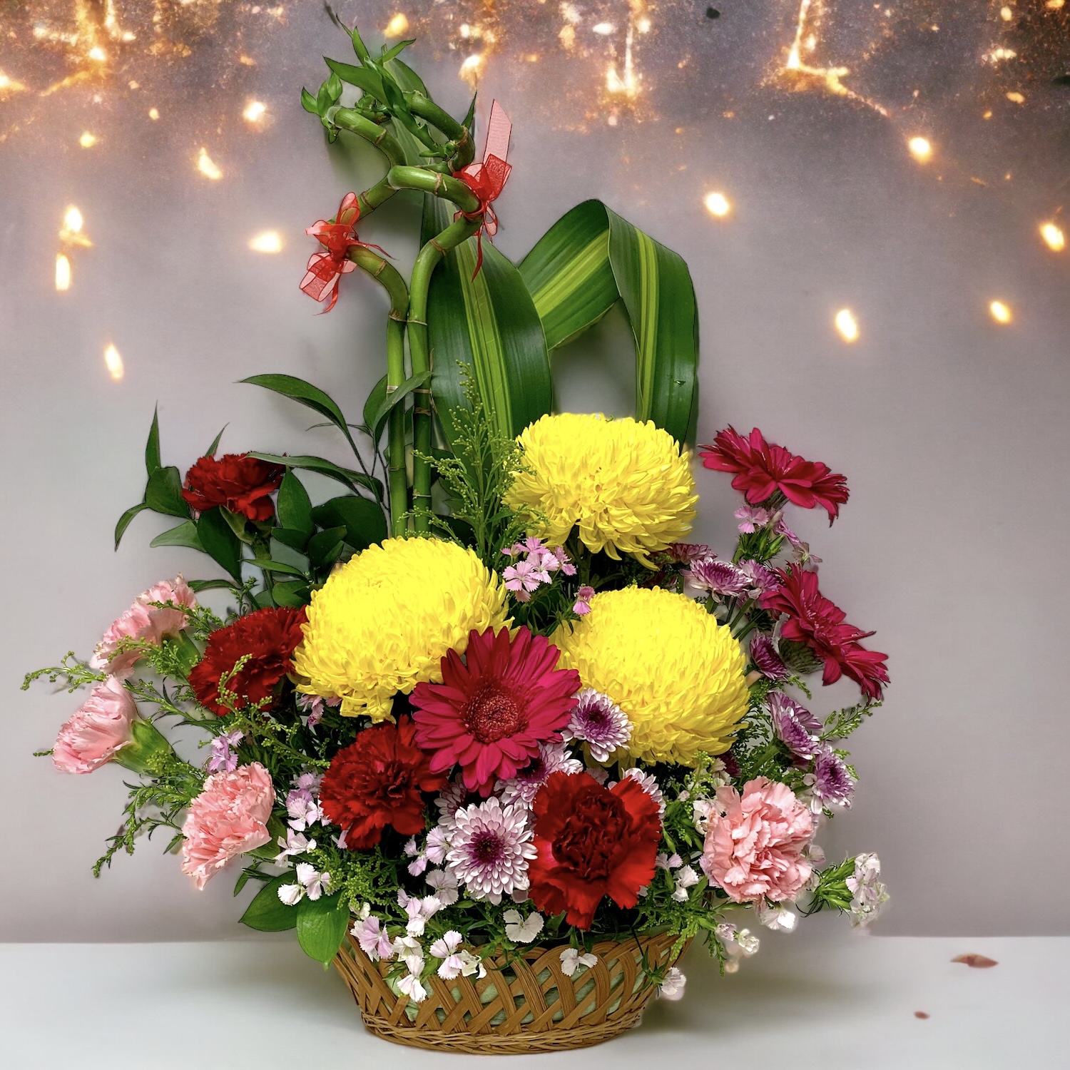 A Best Flowers Gift For CNY -CNYF3
