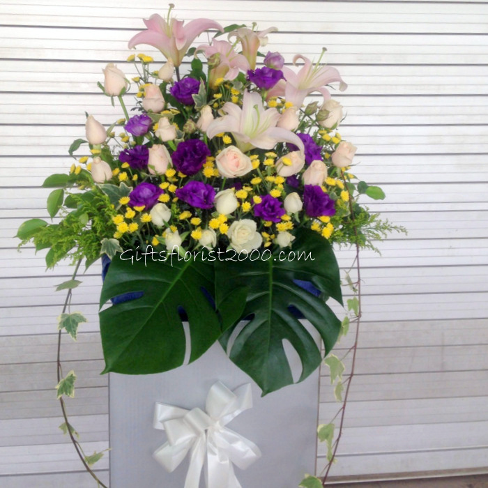 Funeral Flowers Arrangement 11-Warm Thoughts