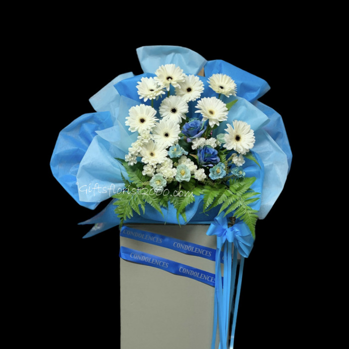 Funeral Flowers A3-Remembering Forever