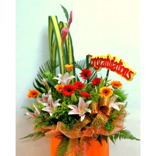 Grand Sensation-Grand Opening Flowers Stand Arrangement 14