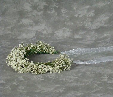 Fresh Flowers Baby's Breath-Headpiece Flowers 2