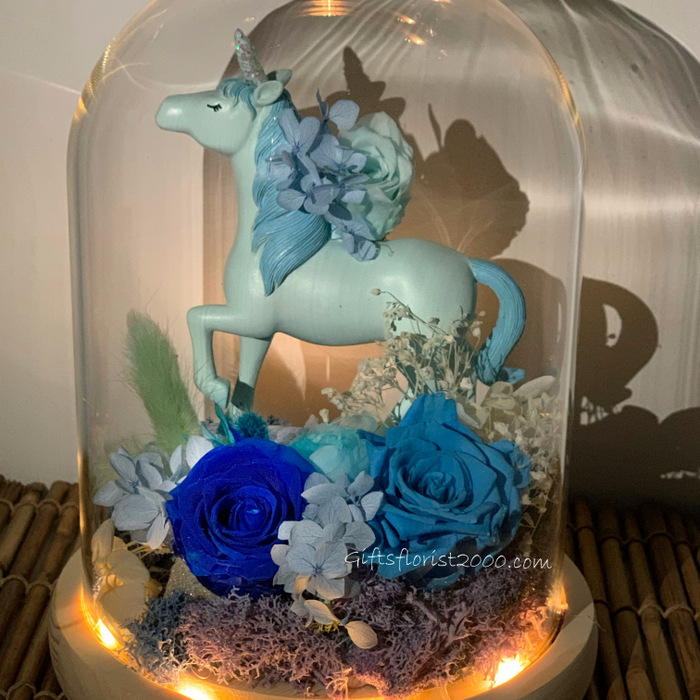 2022PR19-Unicorn & Preserved Roses