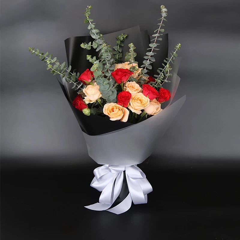 Roses In Black & Silver-RB4