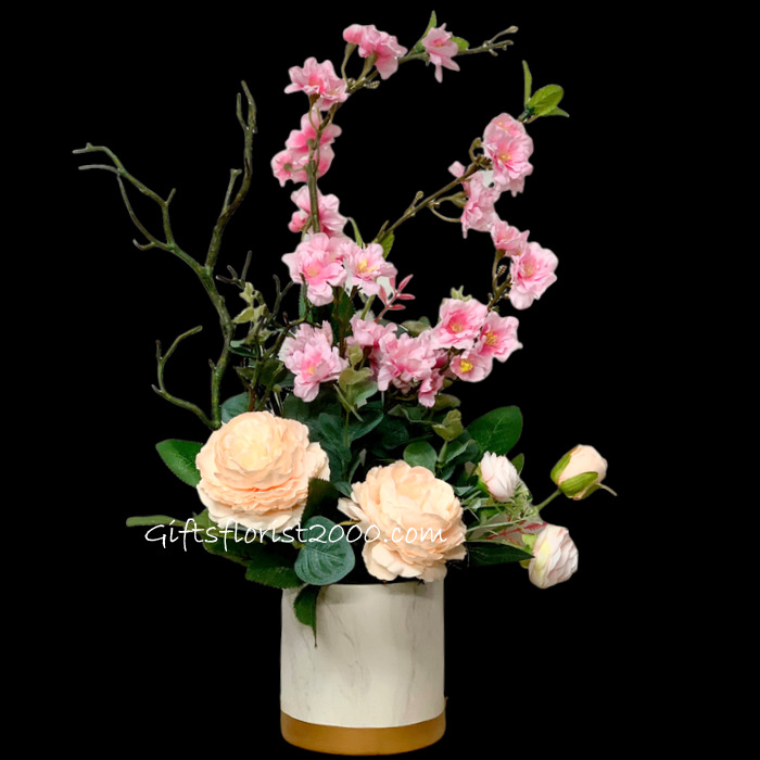 Elegant & Sweet-Silk Flowers Arrangement 41