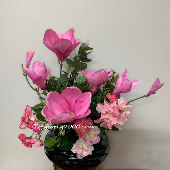 A Spring Time Garden-Silk Flowers Arrangement 54