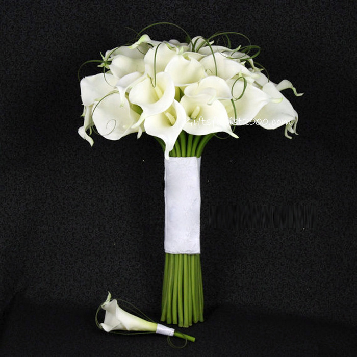 Silk Flowers Calla Lily| Wedding Silk FLowers |Wedding Bouquet