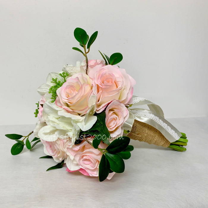 So Sweet-Silk Roses Bouquet 6